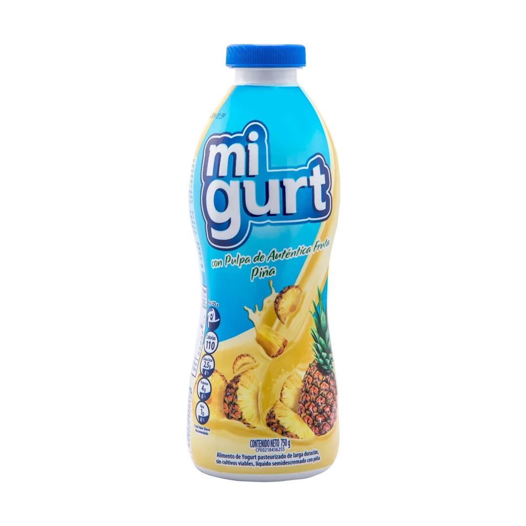 YOGURT FRUTA PIÑA 750 G x 12 Uds.