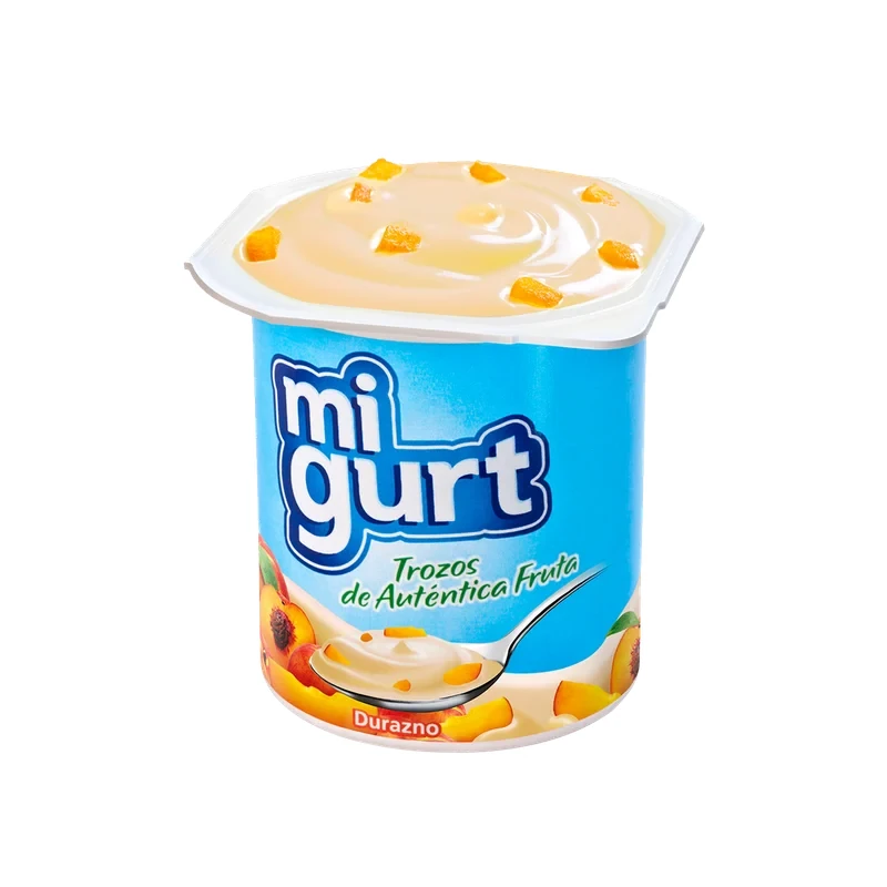 YOGURT FRUTA DURAZNO 125 G x 24 Uds.