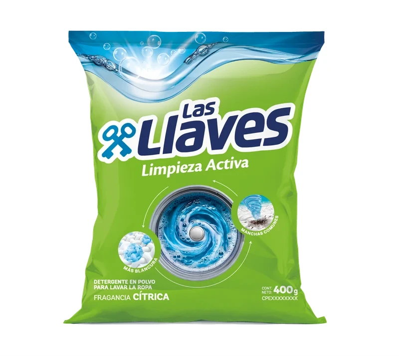 LAS LLAVES DET. L.ACTIVA CITRICO 100 GX16Uds.