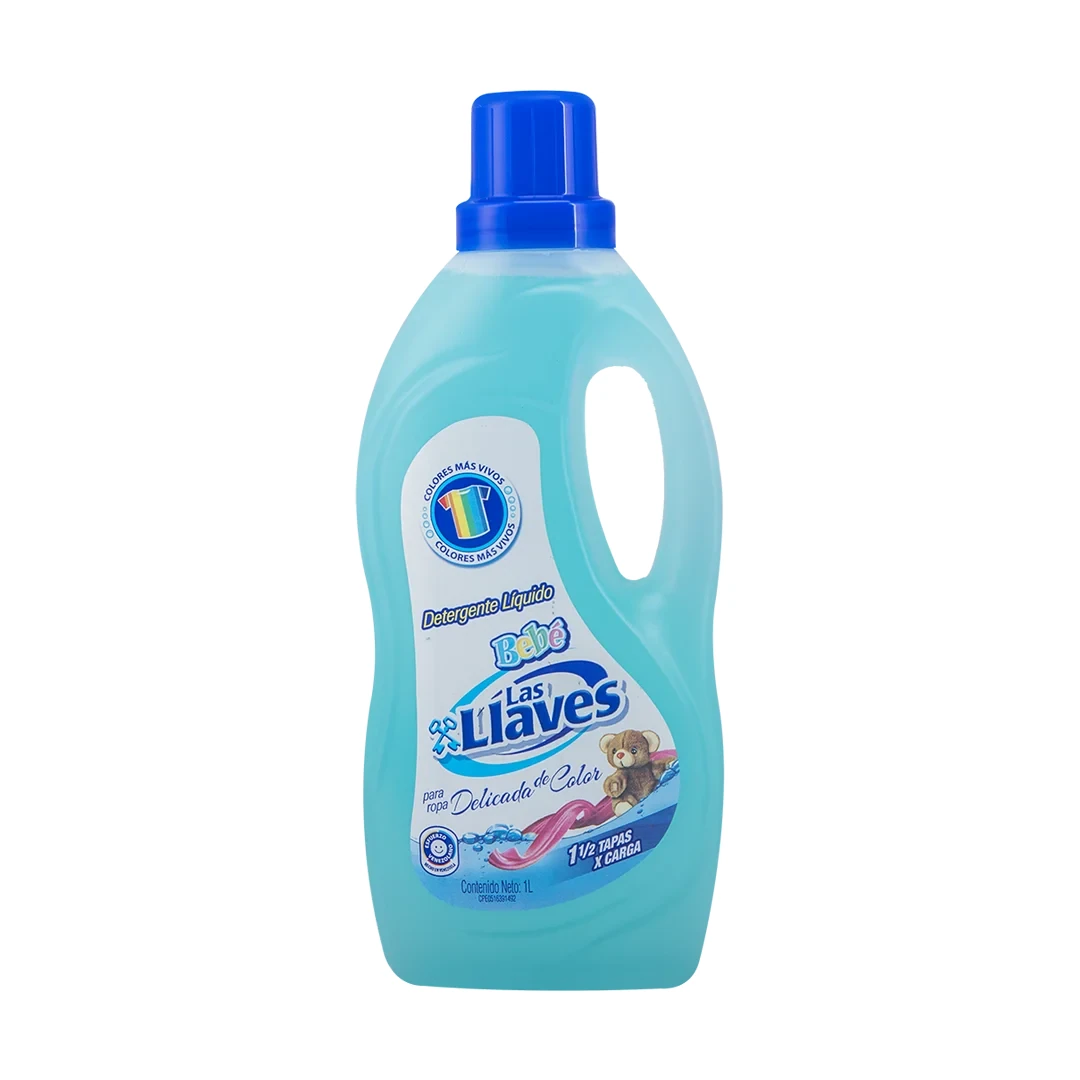 LAS LLAVES DET LIQ ROPA DELI 1 L x 12 Uds.