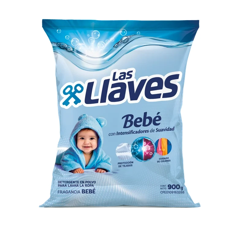 LAS LLAVES DETERGENTE BEBE 900 GX100Uds.