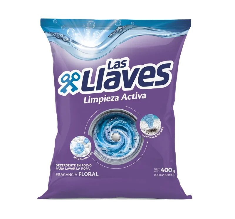 LAS LLAVES DET. L.ACTIVA FLORAL 400 GX16Uds.