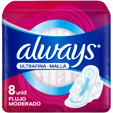 ALWAYS TOALLAS ULTRA SECA DIA 37 G x 24 Uds.
