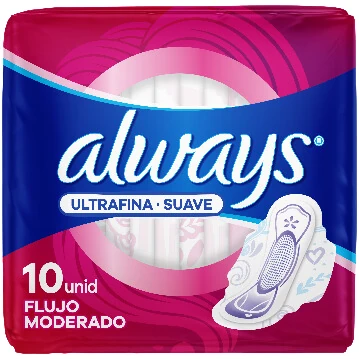 ALWAYS TOALLAS ULT SUAVE DIA 45 G x 24 Uds.