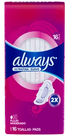 ALWAYS TOALL ULTRA SUAV 161 G x 16 Uds.
