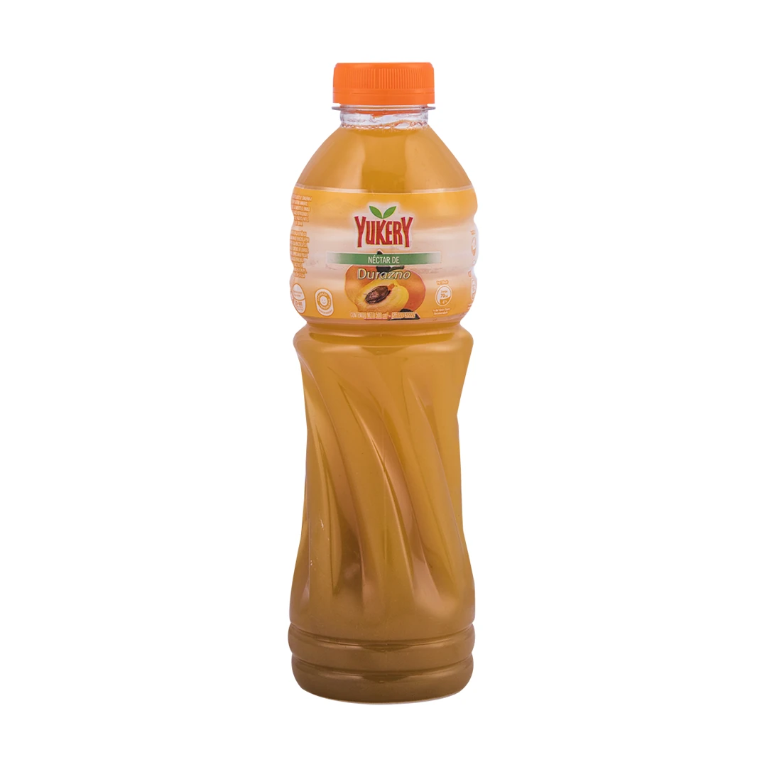 YUKERY DURAZNO PET 500 ml x 12 Uds.