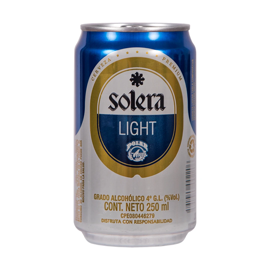 SOLERA LIGHT LATA 250 ml x 12 Uds.