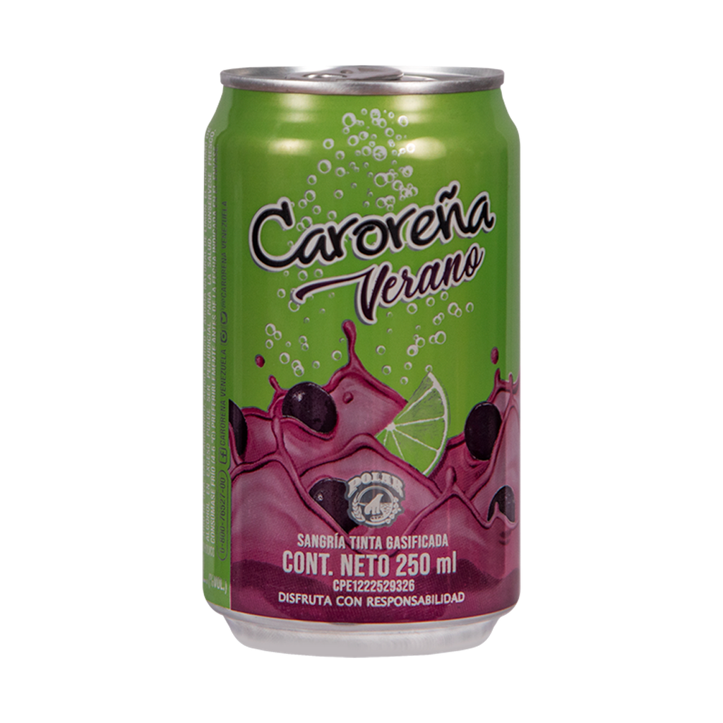 CAROREÑA VERANO TINTA PL 250 ml x 24 Uds.