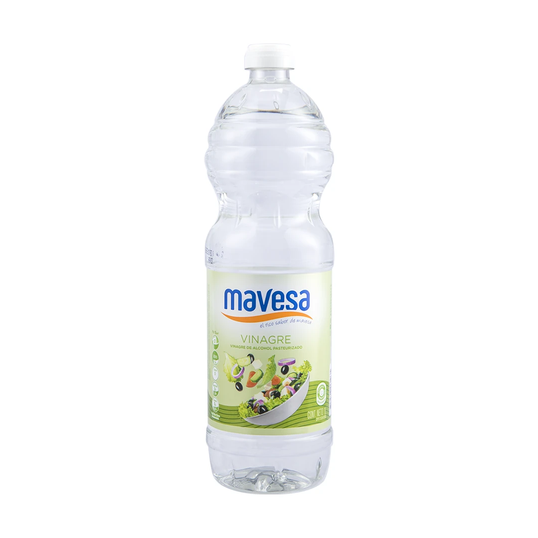 MAVESA VINAGRE DE ALCOHOL 1 L x 12 Uds.