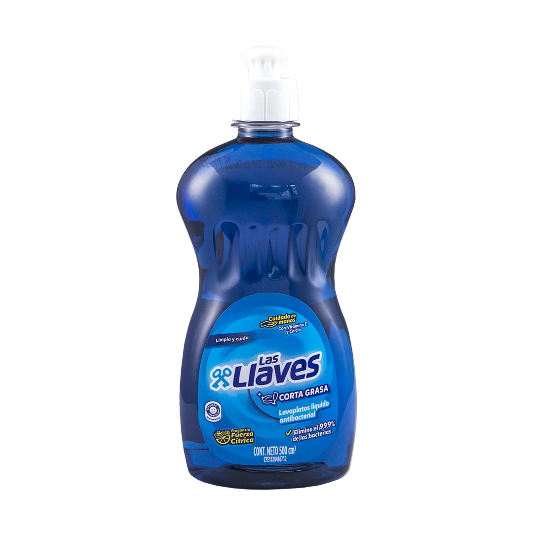 [L387] LAS LLAVES LAV. L. ANTIBACTERIAL 500CC x 16 Uds.