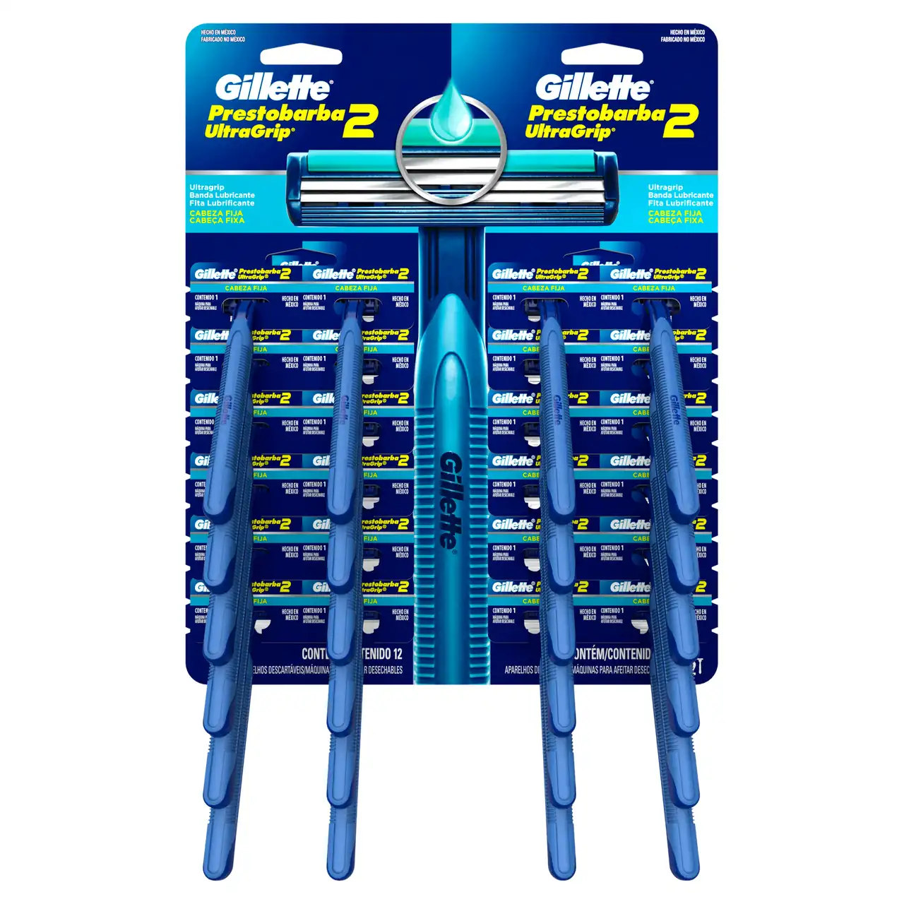 [80678860] GILLETTE RISTRA PB2X24 MASC 168 G