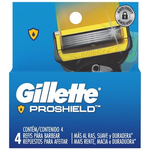 [80751663] GILLETTE F5 PROSHIELD CARTX4 9 G x 10 Uds.