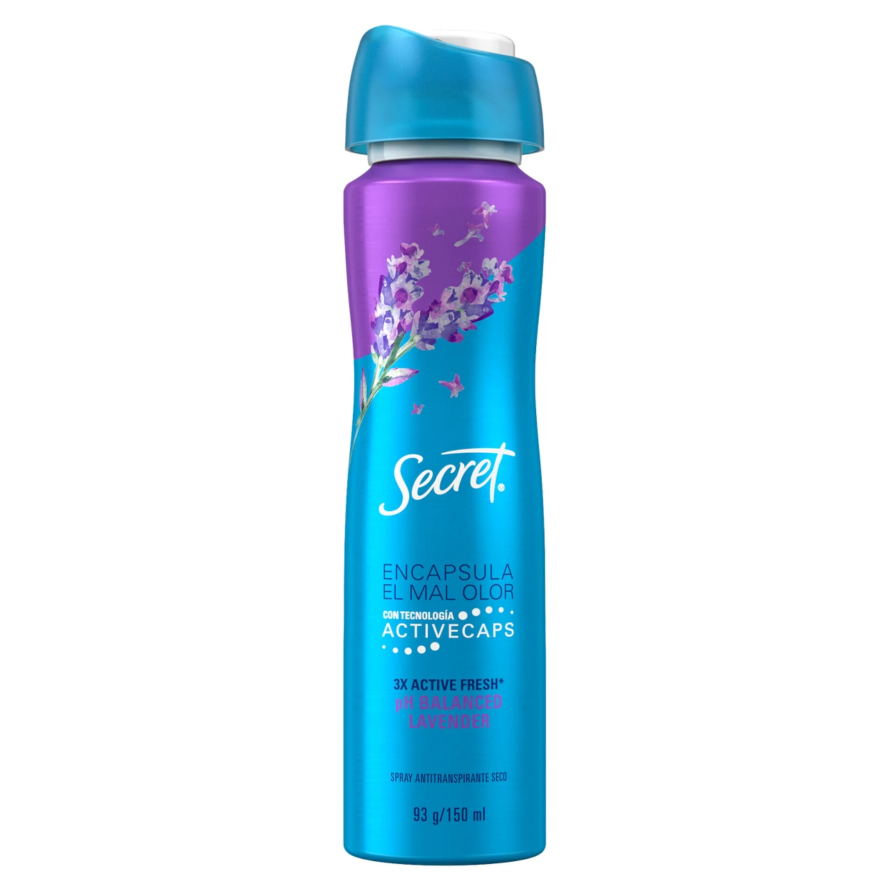 [80679849] SECRET SPRAY PHBAL LAVENDER 93G x 12 Uds.