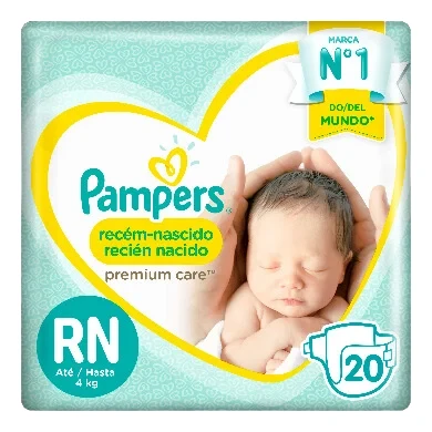 [80341296] PAMPERS PAÑALES RECIEN NCD 276 G x 12 Uds.