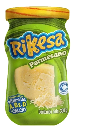 [T565] RIKESA QUESO PARMESANO ENRIQ 200 G x 18 Uds.
